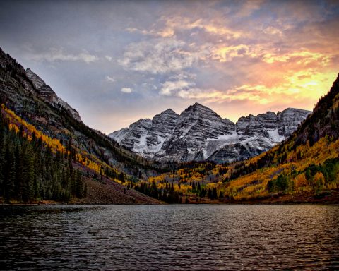 Snowy Mountains in Colorado