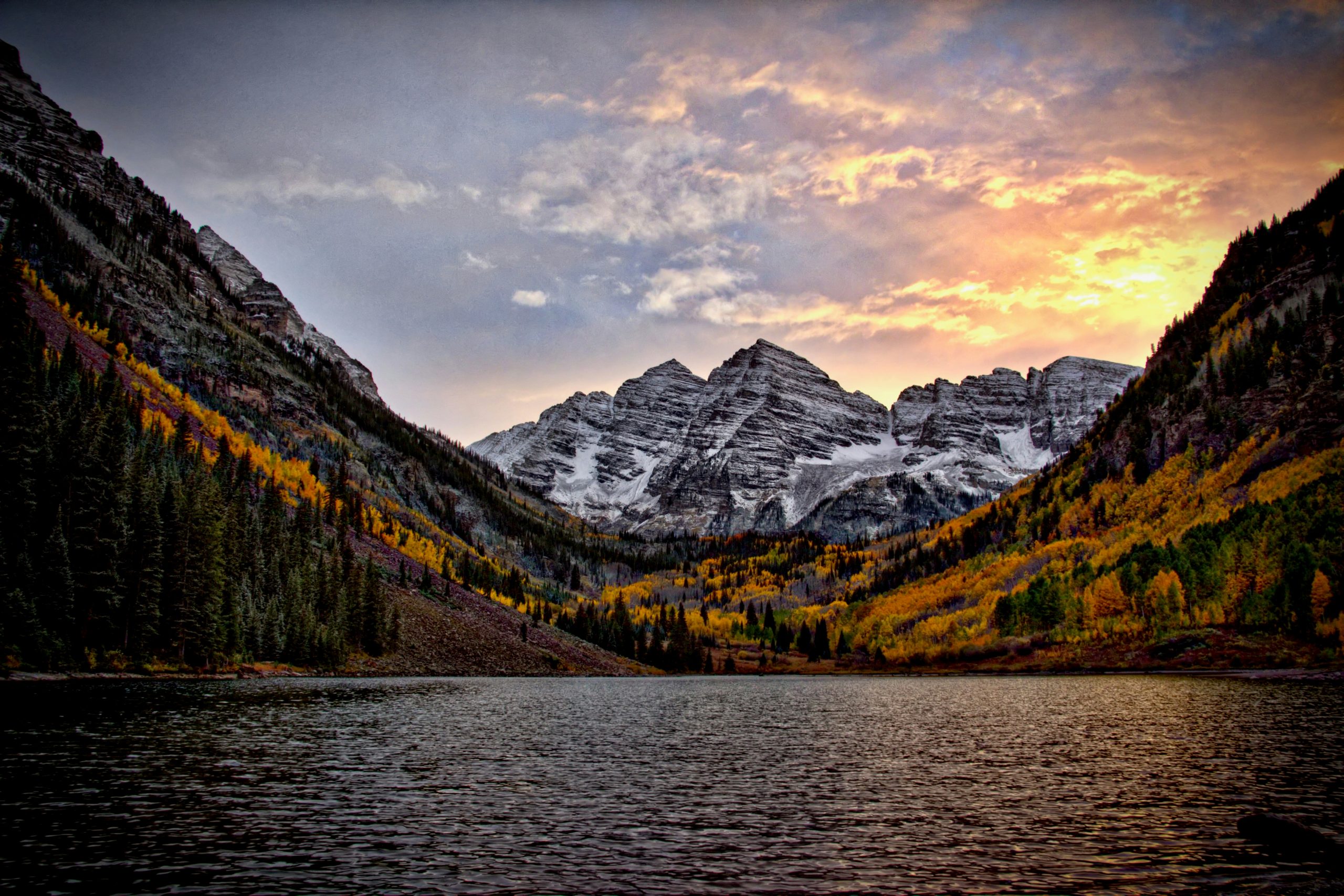 Snowy Mountains in Colorado