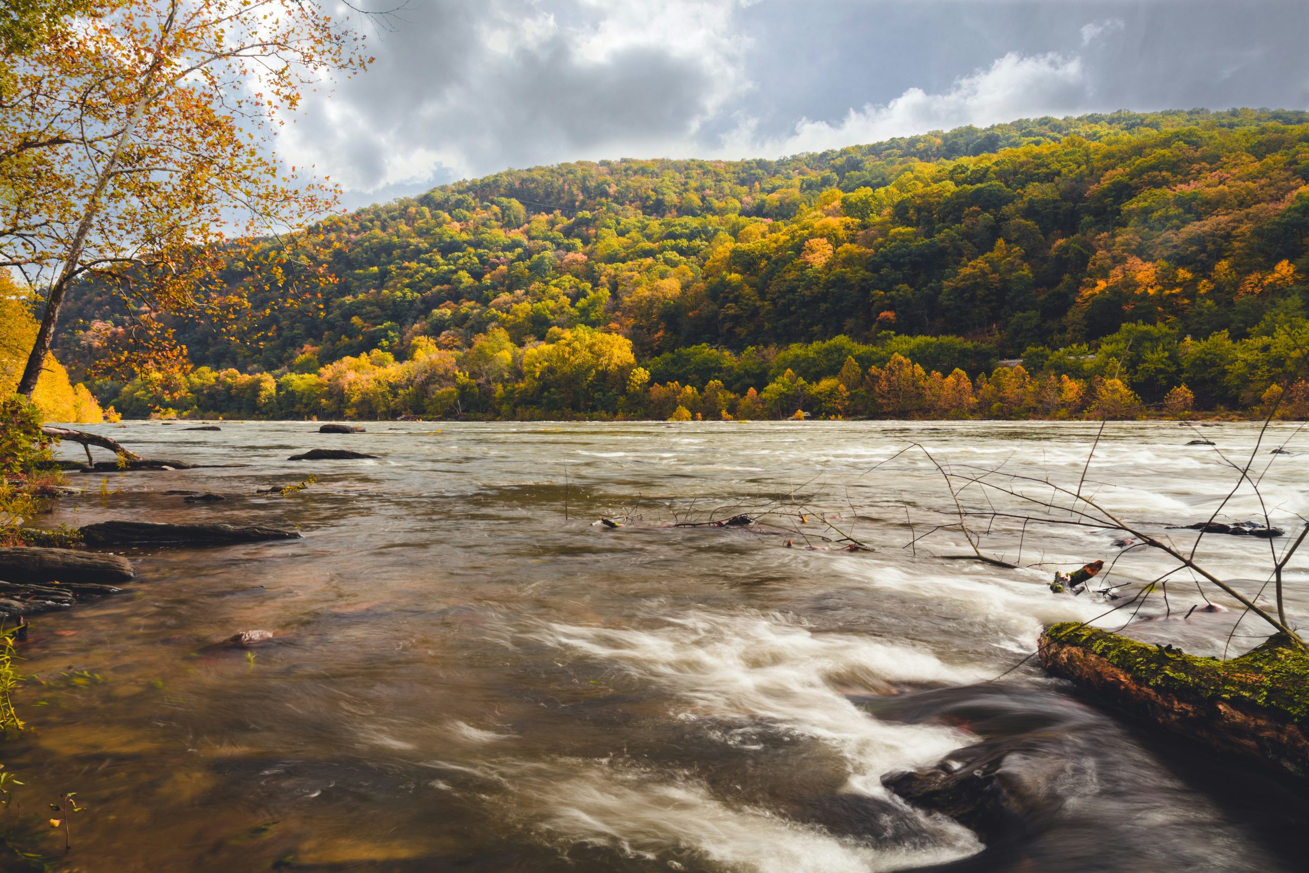 A river in West Virginia