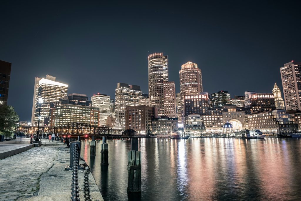 Boston Massachusetts Skyline